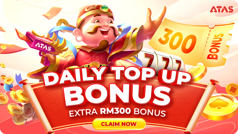 Daily Top Up Bonus RM300