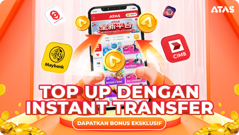 Top Up Dengan Instant Transfer